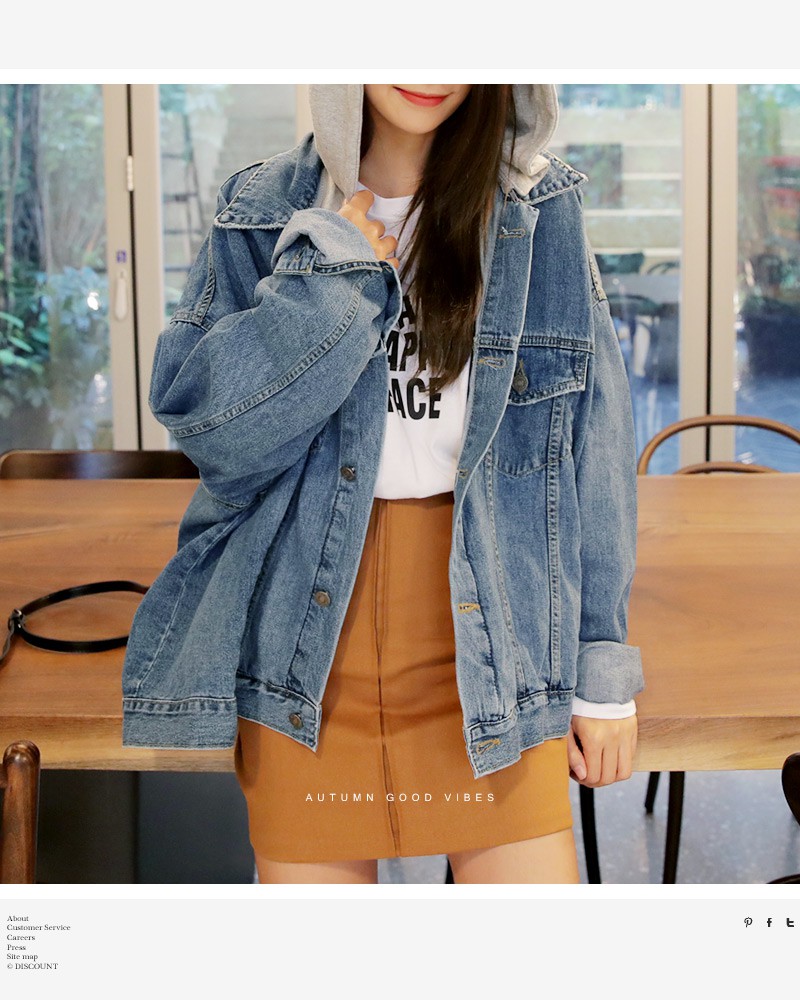 Trời se lạnh thế này không diện denim jacket dáng rộng thì mùa thu của bạn đã bớt thi vị đi mấy phần rồi! - Ảnh 10. Trời se lạnh thế này không diện denim jacket dáng rộng thì mùa thu của bạn đã bớt thi vị đi mấy phần rồi! - Ảnh 10.