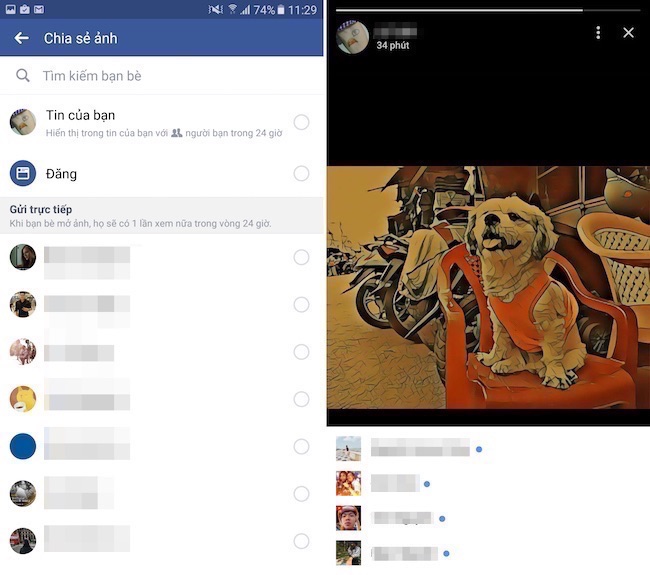 Facebook bổ sung tính năng Story giống Instagram và Snapchat, teen Việt rần rần thử nghiệm - Ảnh 6.
