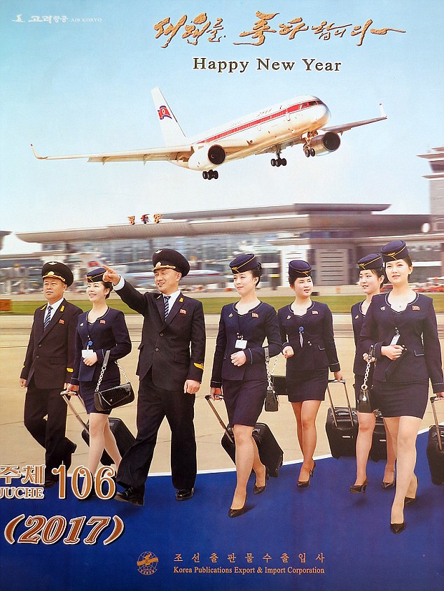 Những hình ảnh không ngờ tới về vẻ ngoài xinh đẹp của nữ tiếp viên hàng không Triều Tiên - Ảnh 1.