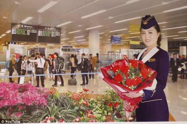Những hình ảnh không ngờ tới về vẻ ngoài xinh đẹp của nữ tiếp viên hàng không Triều Tiên - Ảnh 7.