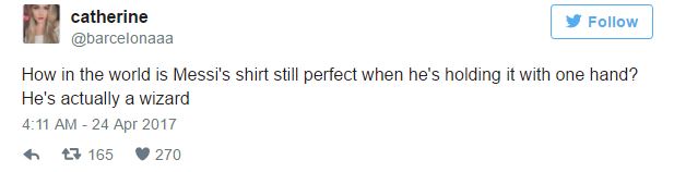Messi là người ngoài hành tinh, phá vỡ quy tắc trọng lực? - Ảnh 4. Messi là người ngoài hành tinh, phá vỡ quy tắc trọng lực? - Ảnh 4.