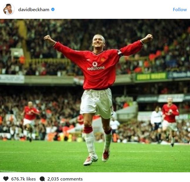 Beckham được khen đẳng cấp khi tri ân sân White Hart Lane - Ảnh 2.