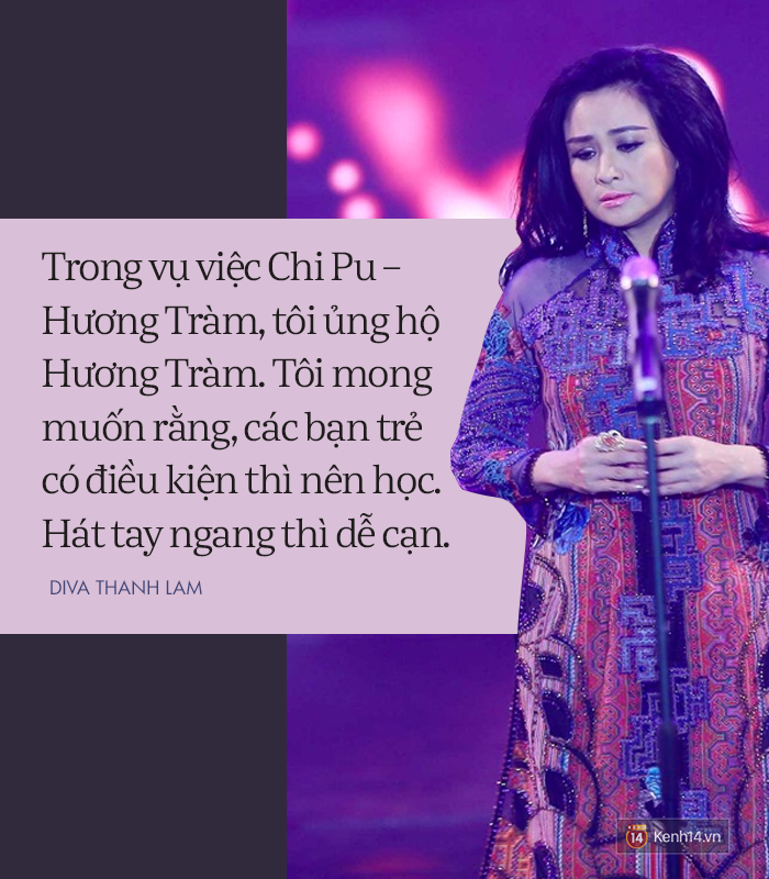 8 phát ngôn trong âm nhạc thẳng như ruột ngựa, chẳng ngại đụng chạm của Diva Thanh Lam - Ảnh 8. 8 phát ngôn trong âm nhạc thẳng như ruột ngựa, chẳng ngại đụng chạm của Diva Thanh Lam - Ảnh 8.