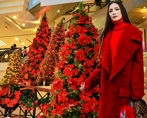 Giáng sinh chưa đến mà Hồ Quỳnh Hương đã cosplay bà già Noel ngay rồi? - Ảnh 4. Giáng sinh chưa đến mà Hồ Quỳnh Hương đã cosplay bà già Noel ngay rồi? - Ảnh 4.