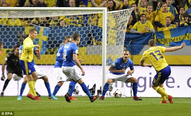 Thua Thụy Điển ở lượt đi play-off, Italia nguy cơ vắng mặt ở World Cup 2018 - Ảnh 7.