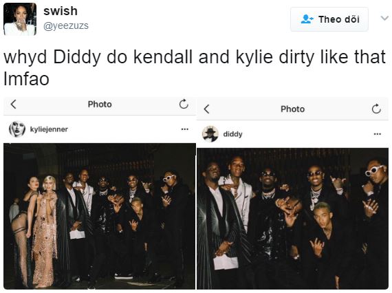 Kendall - Kylie bị Diddy cắt ra khỏi hình và trở thành đề tài hot nhất mạng xã hội - Ảnh 5.