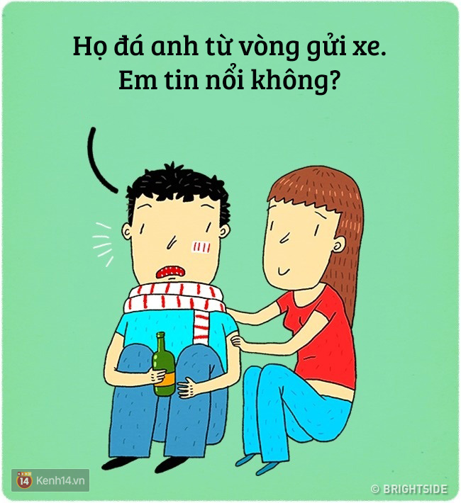 Bộ tranh: 12 điều cặp đ&ocirc;i n&agrave;o cũng l&agrave;m nhưng chẳng bao giờ thừa nhận - Ảnh 9.