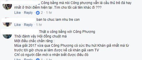 NHM phản đối khi Công Phượng trượt Top 5 Quả bóng vàng Việt Nam - Ảnh 4.