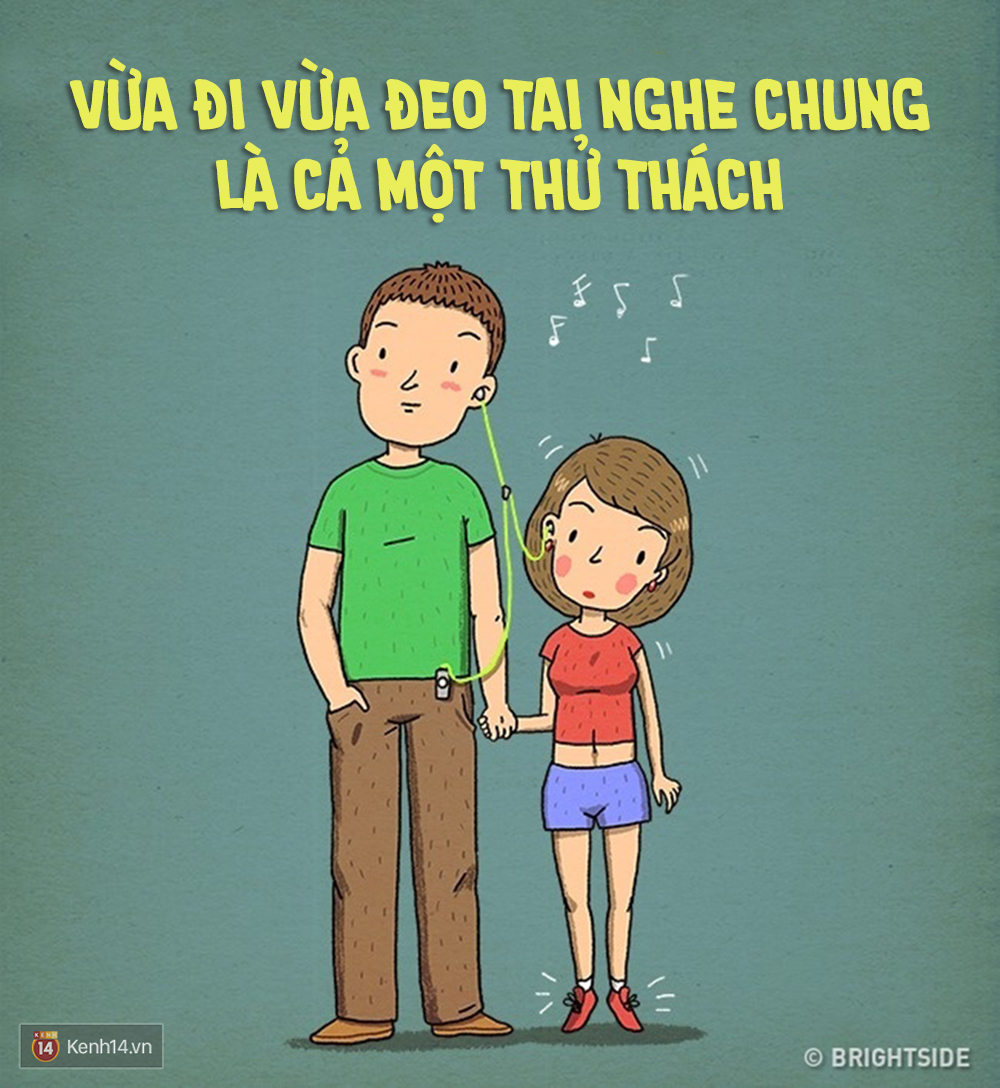 Những tình huống dở khóc dở cười khi yêu một anh chàng cao kều - Ảnh 11. Những tình huống dở khóc dở cười khi yêu một anh chàng cao kều - Ảnh 11.
