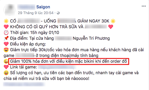 Chiêu khuyến mại kỳ quặc: Bạn trẻ mặc bikini đến hàng trà sữa để được giảm giá 100% - Ảnh 2.