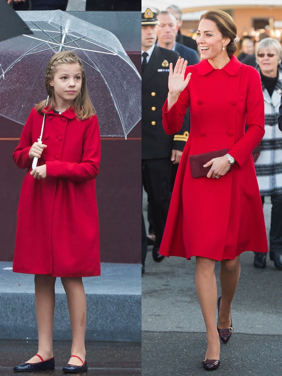 Trước khi trở thành người một nhà, công nương Kate và công nương tương lai Meghan Markle đã có màn đụng hàng váy áo thú vị - Ảnh 6. Trước khi trở thành người một nhà, công nương Kate và công nương tương lai Meghan Markle đã có màn đụng hàng váy áo thú vị - Ảnh 6.
