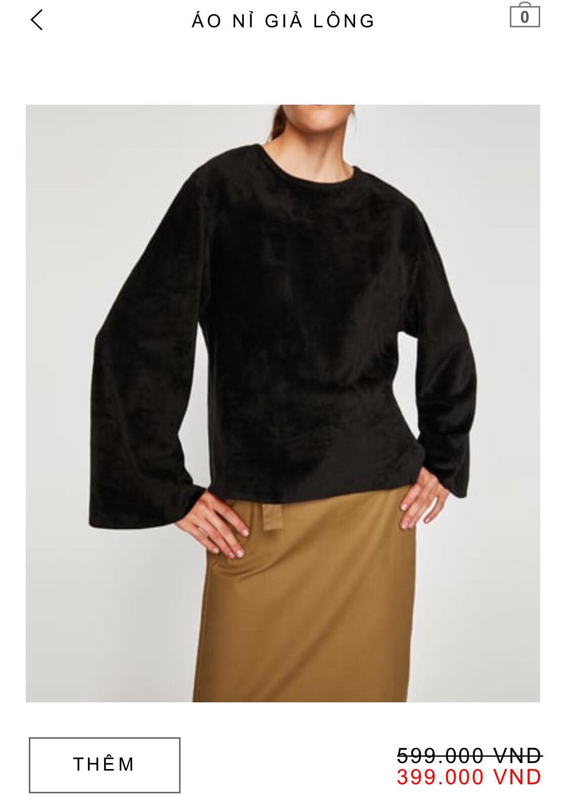 14 mẫu áo len, áo nỉ dưới 500.000 VNĐ xinh xắn, trendy đáng sắm nhất đợt sale này của Zara - Ảnh 13. 14 mẫu áo len, áo nỉ dưới 500.000 VNĐ xinh xắn, trendy đáng sắm nhất đợt sale này của Zara - Ảnh 13.