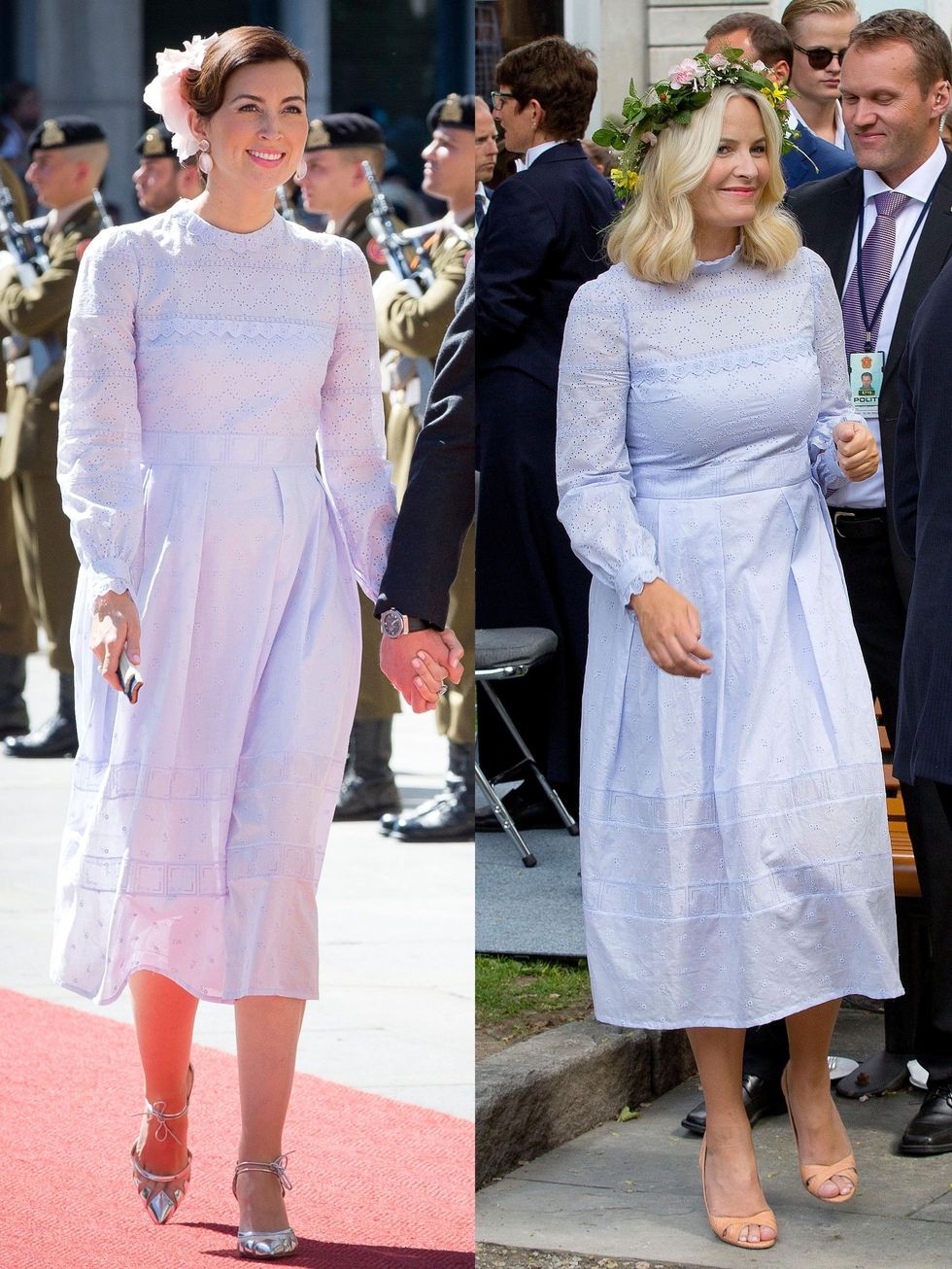 Trước khi trở thành người một nhà, công nương Kate và công nương tương lai Meghan Markle đã có màn đụng hàng váy áo thú vị - Ảnh 7. Trước khi trở thành người một nhà, công nương Kate và công nương tương lai Meghan Markle đã có màn đụng hàng váy áo thú vị - Ảnh 7.