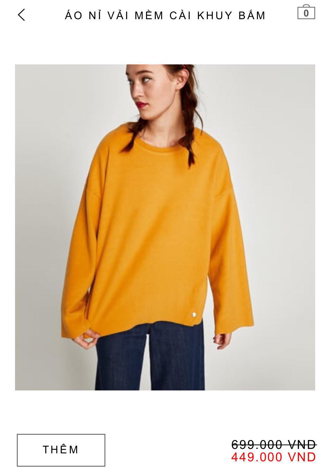 14 mẫu áo len, áo nỉ dưới 500.000 VNĐ xinh xắn, trendy đáng sắm nhất đợt sale này của Zara - Ảnh 7. 14 mẫu áo len, áo nỉ dưới 500.000 VNĐ xinh xắn, trendy đáng sắm nhất đợt sale này của Zara - Ảnh 7.