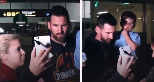 Đón bố Messi ở sân bay, bé Thiago gây sốt bởi những cử chỉ dễ thương - Ảnh 2.