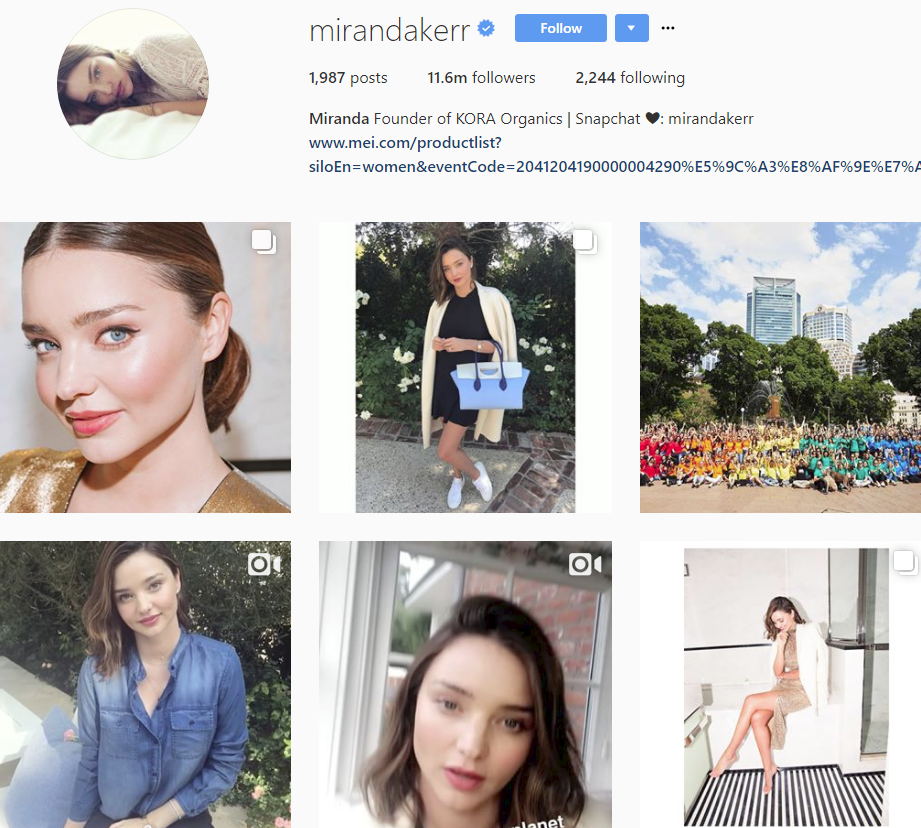 Bảng xếp hạng làng thời trang trên Instagram năm 2017: siêu mẫu Kendall Jenner xưng hậu, nhà mốt Chanel xưng vương - Ảnh 10. Bảng xếp hạng làng thời trang trên Instagram năm 2017: siêu mẫu Kendall Jenner xưng hậu, nhà mốt Chanel xưng vương - Ảnh 10.
