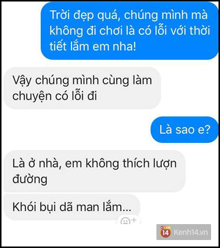 Nhắn tin rủ bạn gái “gió mùa về, em thích đi đâu không?” và cái kết… - Ảnh 17.