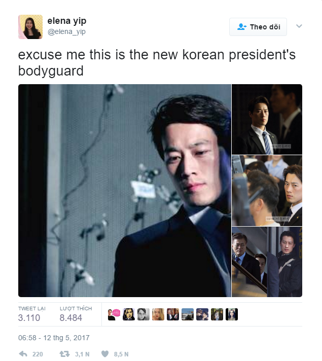 Vệ sĩ đẹp trai như tài tử của tân Tổng thống Hàn Quốc khiến dân mạng đứng ngồi không yên - Ảnh 2.