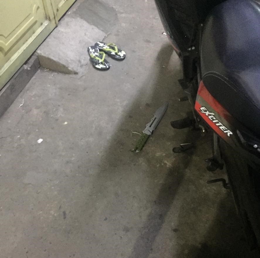 Đang đi dạo cùng chủ, chú chó nhỏ bị nam thanh niên cũng dắt chó đi chơi chém vỡ đầu - Ảnh 1. Đang đi dạo cùng chủ, chú chó nhỏ bị nam thanh niên cũng dắt chó đi chơi chém vỡ đầu - Ảnh 1.