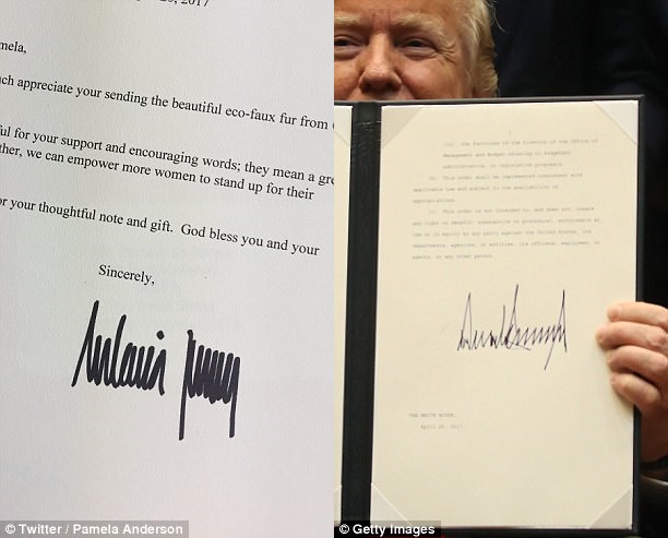 Chữ ký của bà Melania Trump và chồng rất giống nhau, điều đó hé lộ gì về tính cách của Đệ nhất phu nhân Mỹ? - Ảnh 2.