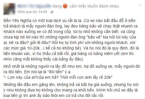 Hà Nội: Dịch vụ lạ ở bến xe Yên Nghĩa khiến người dân thắc mắc - Ảnh 1.