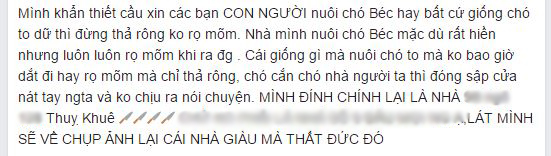 Chú chó đáng thương bị chó to dữ cắn và lời kêu cầu khẩn thiết dành cho chủ nhà nuôi chó dữ - Ảnh 2.