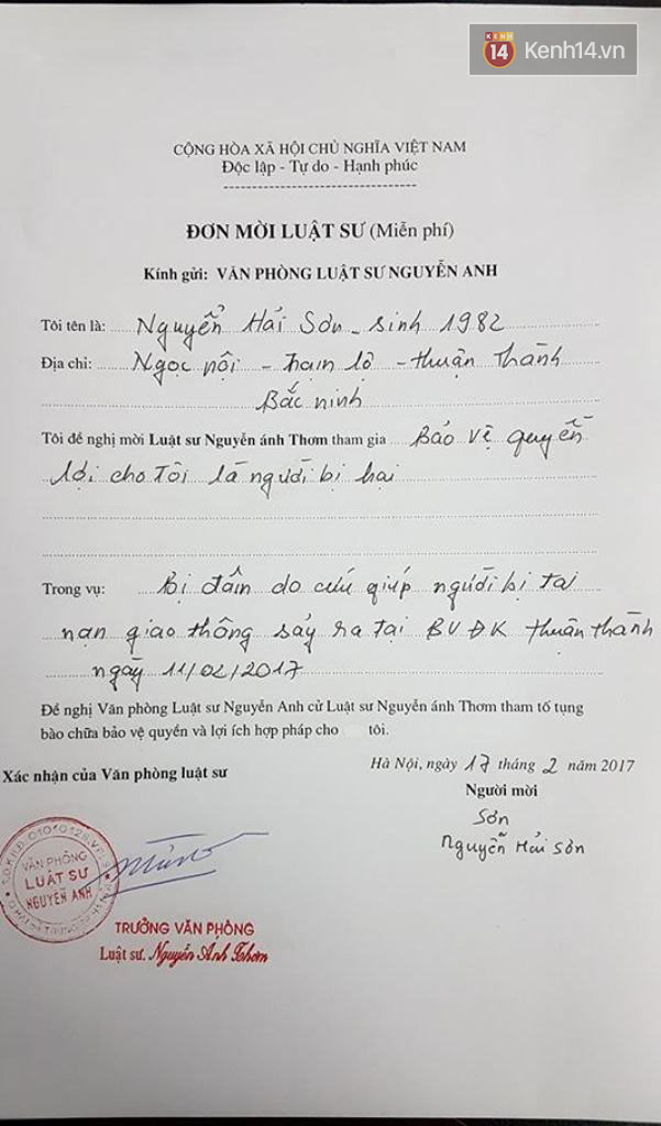 “Khởi tố tội cố ý gây thương tích kẻ đâm anh Sơn chưa đúng với bản chất hành vi phạm tội đối tượng gây ra” - Ảnh 2.