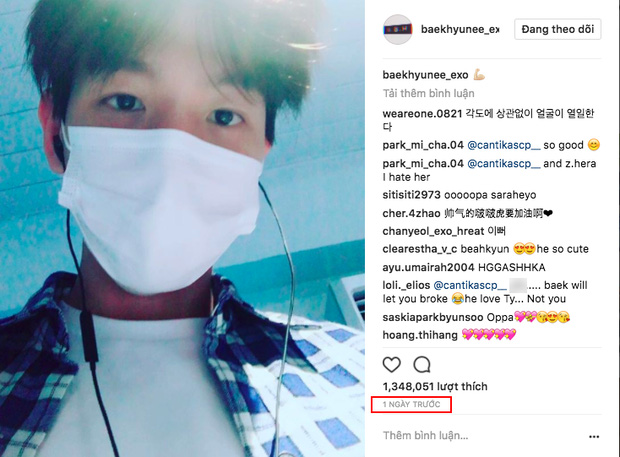 Baekhyun gây xôn xao khi nói bóng gió trên Instagram, liệu có ám chỉ tin đồn quay lại với Taeyeon? - Ảnh 3.