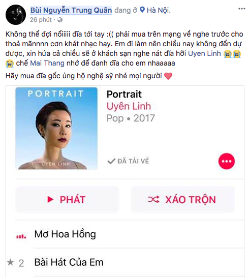 Không uổng ba năm chờ đợi, từng bài trong album của Uyên Linh đã khiến dân mạng đứng ngồi không yên - Ảnh 3.