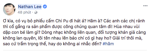 Ca sĩ phản đối chuyện đề nghị bỏ phiếu cấm Chi Pu đi hát: Không thích đứng chung sân khấu với họ thì đừng nhận lời diễn chung - Ảnh 3.
