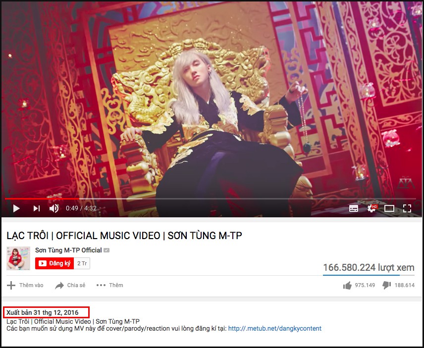 "Lạc trôi" của Sơn Tùng không có trong top 10 MV Vpop hot nhất năm 2017 của Youtube và nguyên do là... "Lạc trôi" của Sơn Tùng không có trong top 10 MV Vpop hot nhất năm 2017 của Youtube và nguyên do là...