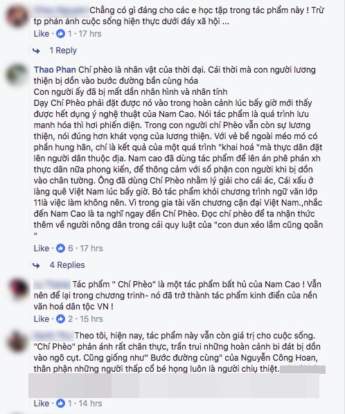 Cộng đồng nói về đề xuất bỏ tác phẩm Chí Phèo ra khỏi SGK: Không nên dùng chuẩn mực đạo đức hiện đại để phán xét câu chuyện của xã hội xưa - Ảnh 3.