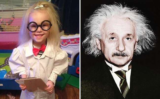 Bé gái 5 tuổi mắc bệnh tóc chổi rơm giống nhà bác học Einstein - Ảnh 5.