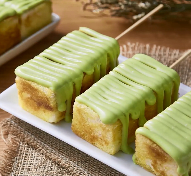 Bánh mì nướng bơ phủ kem matcha hấp dẫn khôn lường - Ảnh 10.