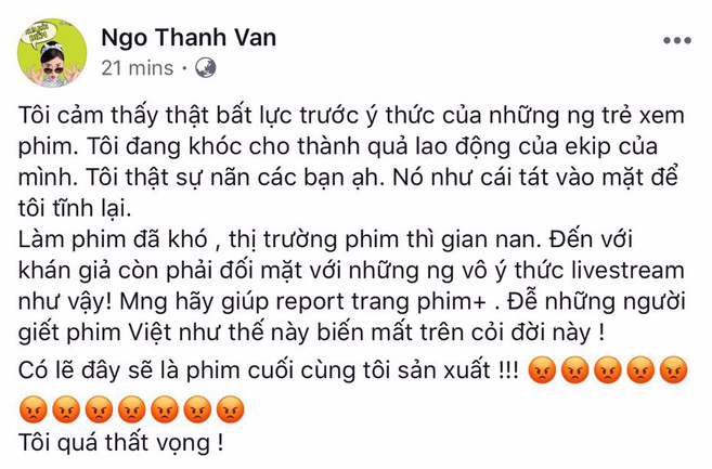 Nhân vật livestream lén Cô Ba Sài Gòn xin lỗi Ngô Thanh Vân vì có thể bị phạt 1 tỉ và 3 năm tù - Ảnh 2.