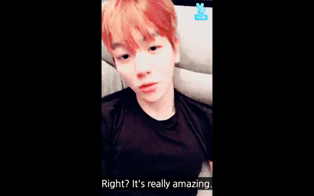 Baekhyun (EXO) phải xin lỗi mọi người vì bị nháy máy liên tục trong lúc đang livestream - Ảnh 5.