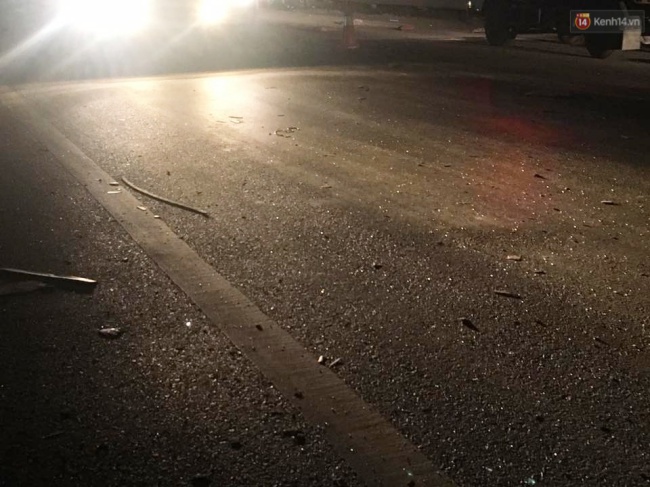 Chùm ảnh: Hiện trường vụ xe khách giường nằm Ka Long phát nổ kinh hoàng trên quốc lộ - Ảnh 6.