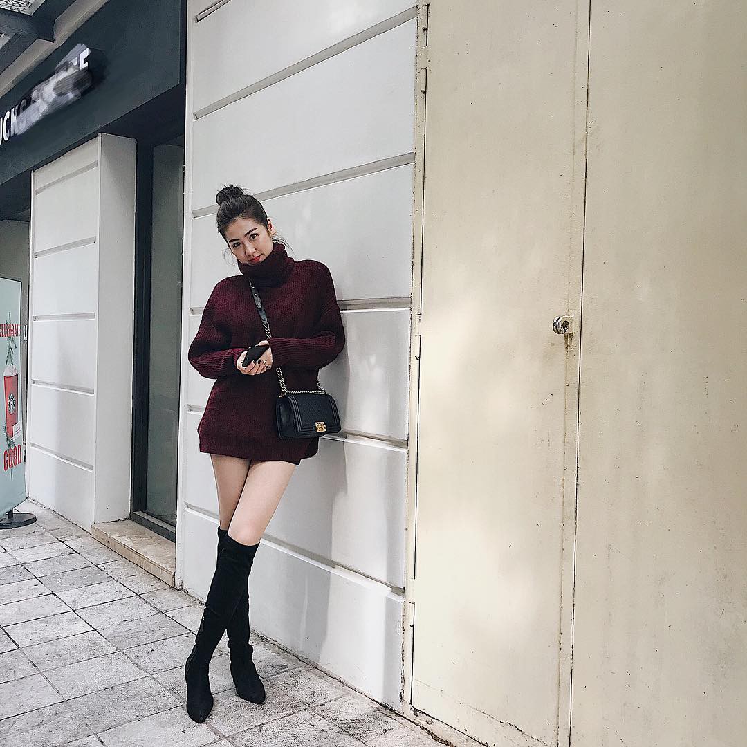 Chẳng hẹn mà gặp, Hà Hồ, Phí Phương Anh, Kỳ Duyên và loạt hot girl Việt đều đang mê mệt kiểu boot này - Ảnh 3. Chẳng hẹn mà gặp, Hà Hồ, Phí Phương Anh, Kỳ Duyên và loạt hot girl Việt đều đang mê mệt kiểu boot này - Ảnh 3.