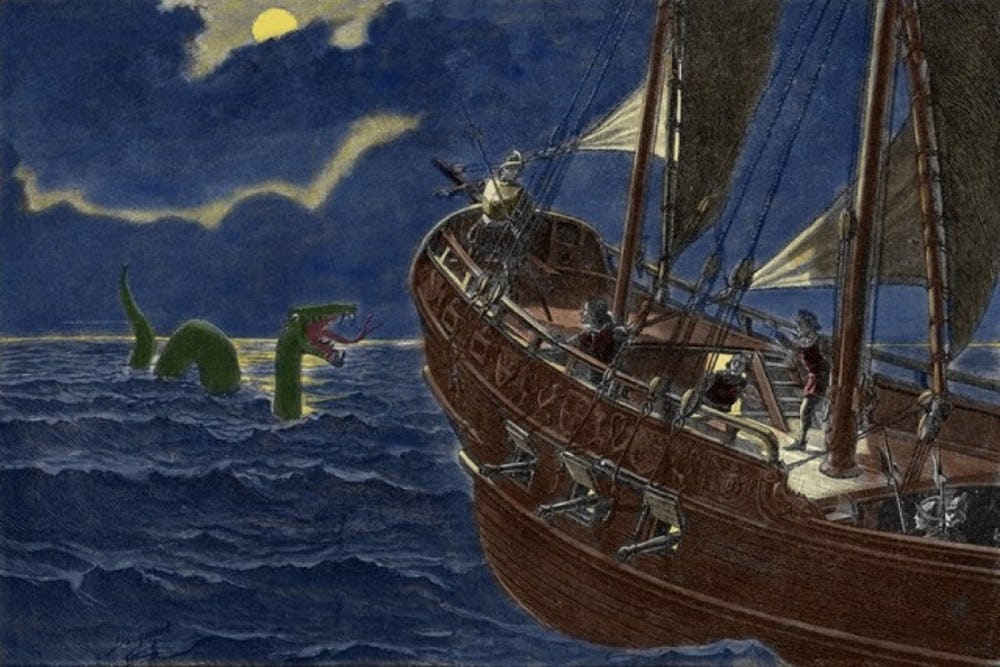 5 quái vật biển trong truyền thuyết gieo rắc cơn ác mộng cho toàn thế giới - Ảnh 3.