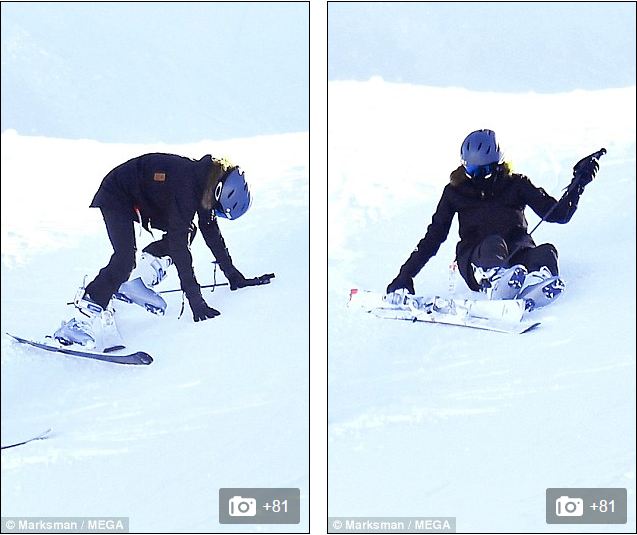 Angelina Jolie trượt tuyết với các con sau tin đồn giảm cân còn 34 kg - Ảnh 5.