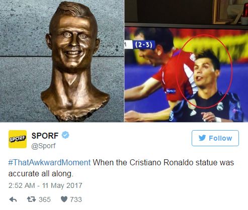 Ronaldo lại nh&oacute;n ch&acirc;n, ăn gian chiều cao - Ảnh 4.