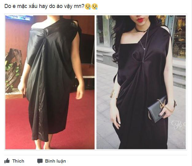 Mua đồ qua mạng, cô gái rước về nhà chiếc váy chẳng khác nào áo mưa! - Ảnh 1.