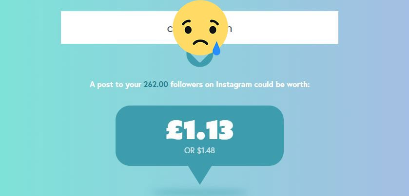 Một bức ảnh Instagram của bạn có giá bao nhiêu khi được thuê quảng cáo? Trang web này sẽ cho bạn biết hết - Ảnh 2.