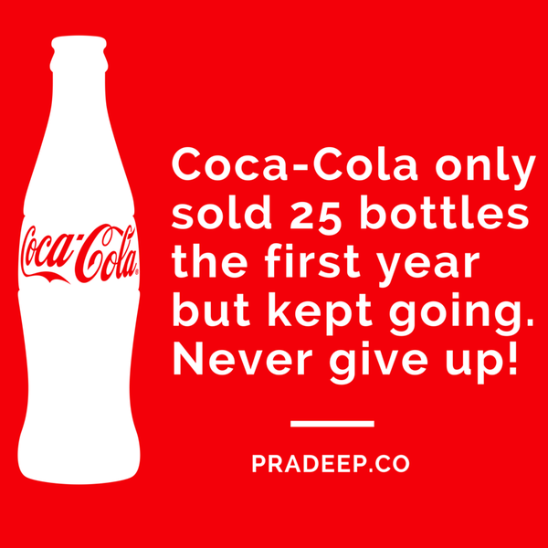Đừng tuyệt vọng vì Coca-cola chỉ bán được 25 chai nước trong năm đầu tiên và sự thật là... - Ảnh 2.