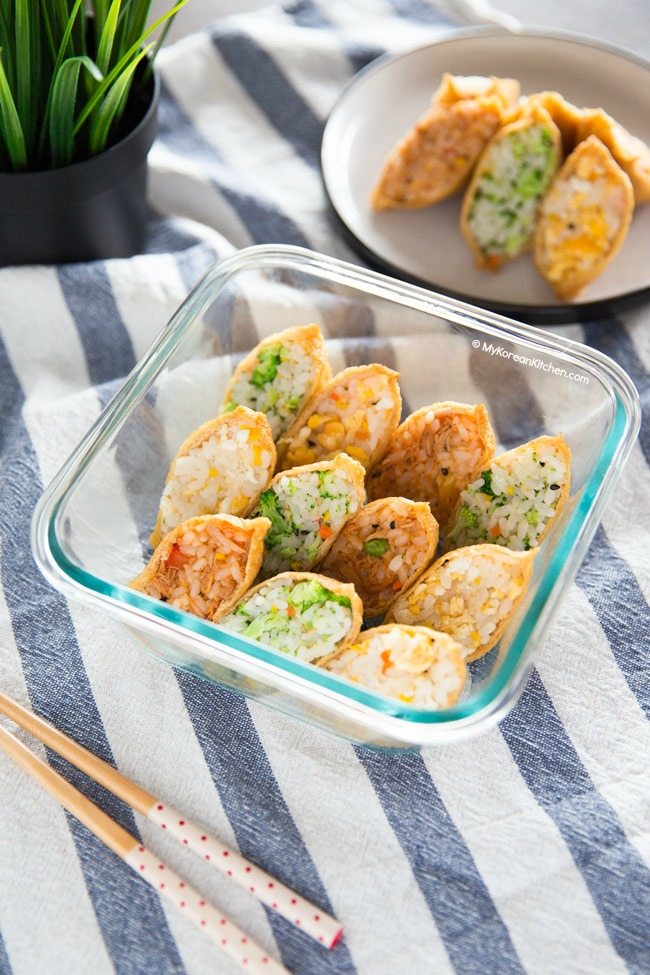 Những ng&agrave;y ch&aacute;n thịt th&igrave; nhất định phải thử cơm nhồi đậu hũ tuyệt ngon - Ảnh 8.