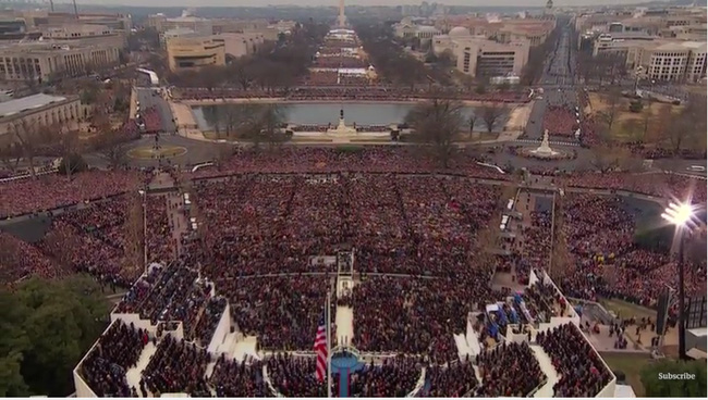 Người dân nô nức tới xem lễ nhậm chức của tân Tổng thống Donald Trump - Ảnh 7.