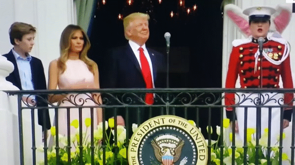 7 khoảnh khắc bất bình thường của Tổng thống Donald Trump và Đệ nhất phu nhân Melania - Ảnh 3.