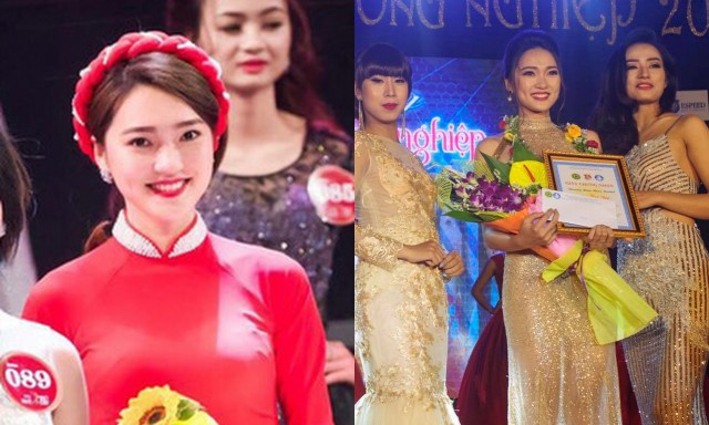 Nữ PG từng xinh lấn &aacute;t d&agrave;n hoa kh&ocirc;i Kinh Bắc vừa gi&agrave;nh giải &Aacute; kh&ocirc;i trong cuộc thi nhan sắc - Ảnh 1.
