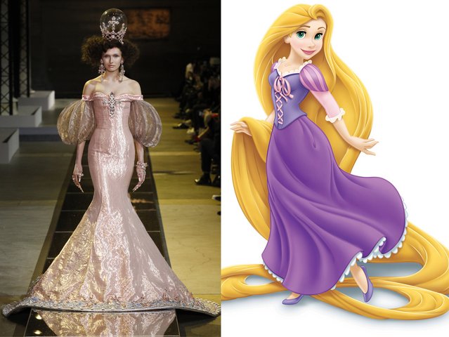 2017 rồi, các công chúa Disney phải diện đầm Haute Couture mới chất chơi! - Ảnh 8.