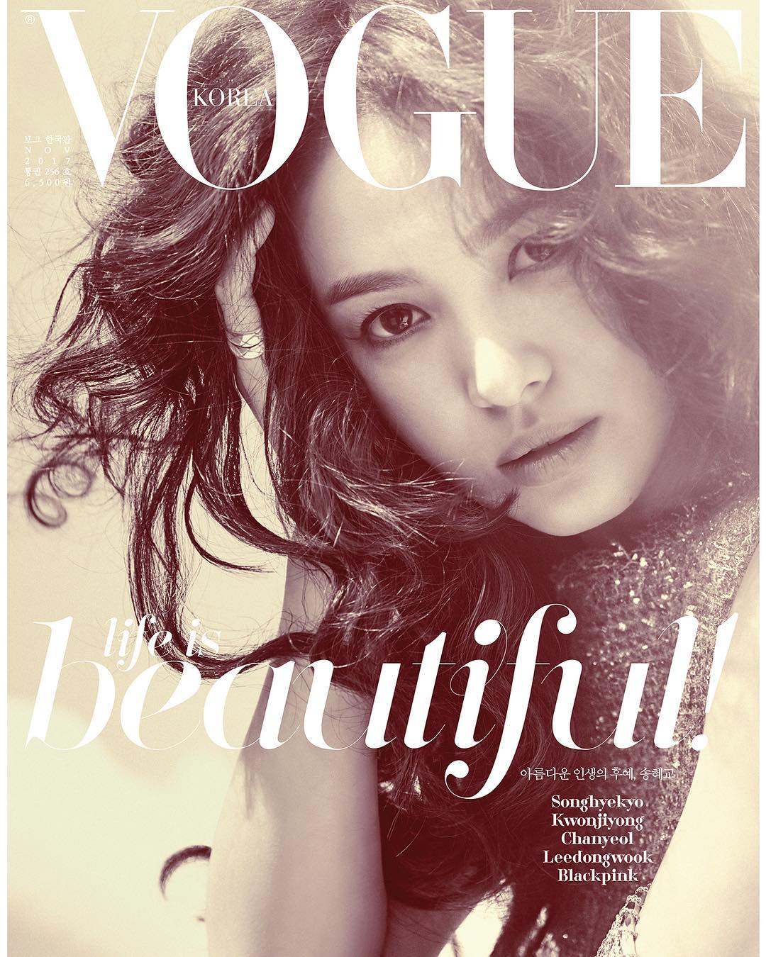 Song Hye Kyo lộng lẫy trên bìa tạp chí: Thì ra cùng Song Joong Ki sang San Francisco vì bộ hình này? - Ảnh 3.